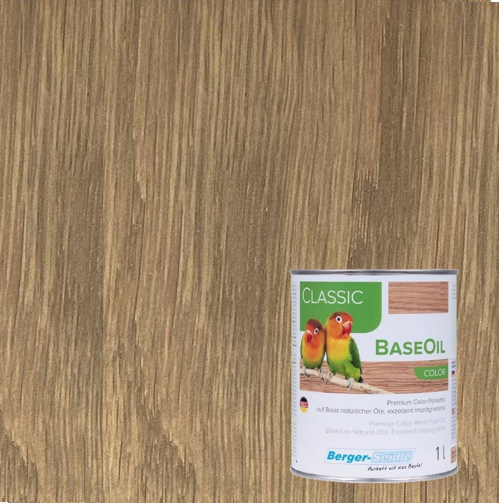 Масло для пола Berger-Seidle BaseOil Color цвет Cappuccino полуматовое 1 л